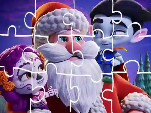 Spel Super Monsters Christmas Jigsaw aanlyn