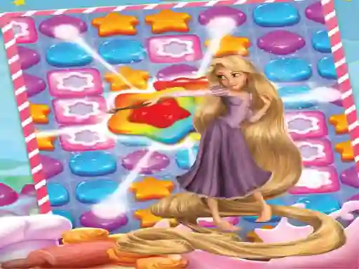 Spel Play Rapunzel Sweet Matching Game aanlyn