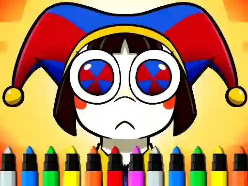 Spel Digital Circus Coloring Adventure aanlyn