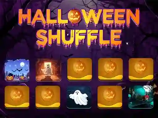 Spel Halloween Shuffle aanlyn