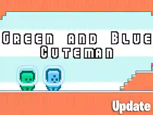 Spel Green and Blue Cuteman aanlyn