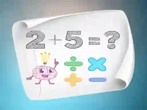 Spel Guess number Quick math games aanlyn