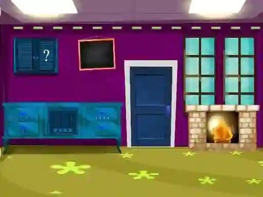 Spel Purple House Escape aanlyn