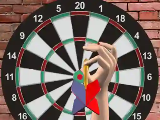 Spel Darts 501 aanlyn