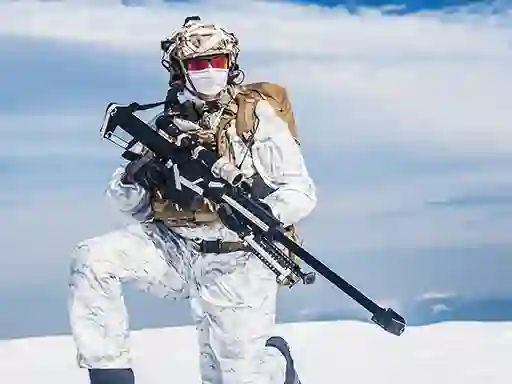 Spel Snow Sniper aanlyn