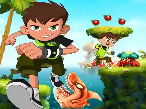 Spel Ben 10 Super Run Fast aanlyn