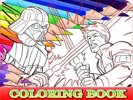 Spel Coloring Book for Darth Vader aanlyn