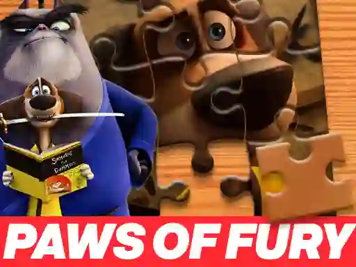 Spel Paws of Fury The Legend of Hank Jigsaw Puzzle aanlyn