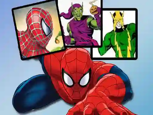Spel Spiderman Match Cards aanlyn