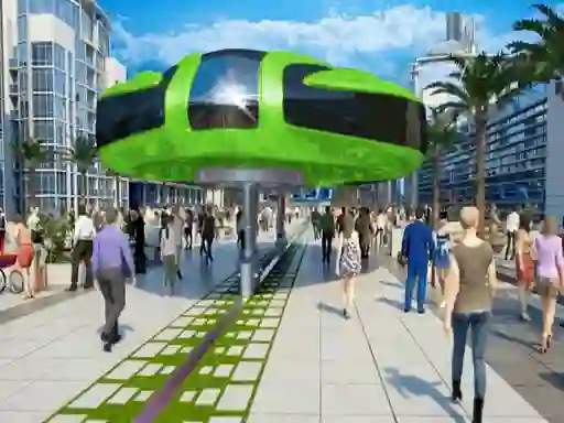Spel Gyroscopic Elevated Bus Simulator Public Transport aanlyn