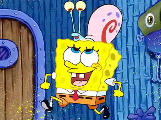 Spel Spongebob Coloring aanlyn