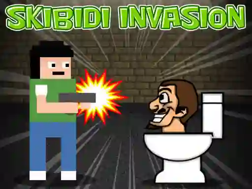 Spel Skibidi Invasion aanlyn