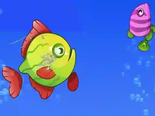 Spel Fish Grow Eating Fish aanlyn
