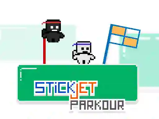 Spel StickJet Parkour aanlyn