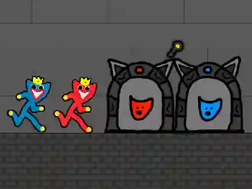 Spel Red and Blue Stickman Huggy 2 aanlyn