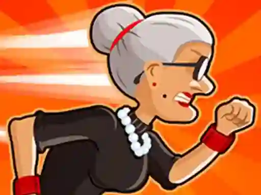 Spel Angry Granny Run: India aanlyn