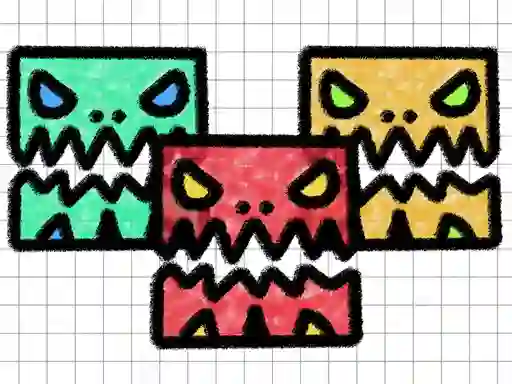 Spel Geometry Dash Paper Note aanlyn