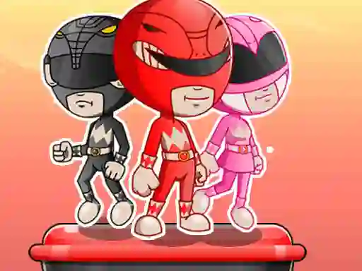 Spel Power Rangers adventure dash aanlyn