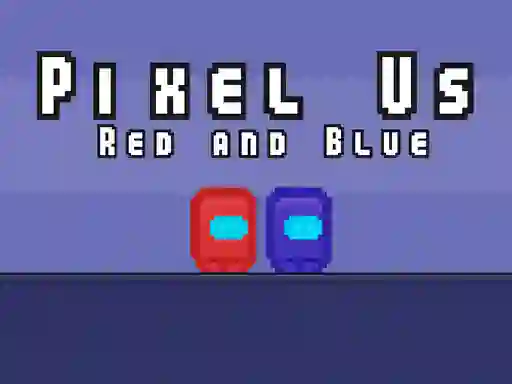 Spel Pixel Us Red and Blue aanlyn