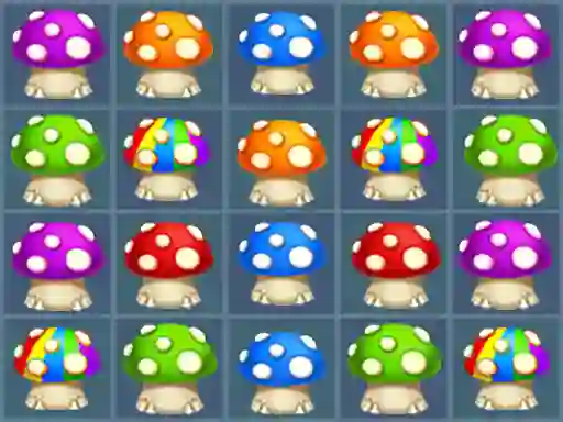 Spel Mushroom Match aanlyn