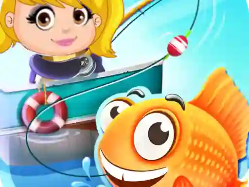 Spel Nastya Fishing game aanlyn