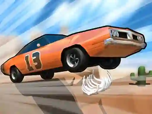 Spel Stunt Car Race aanlyn