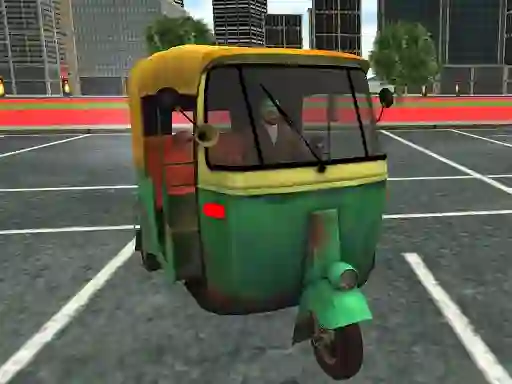 Spel TukTuk Rickshaw City Driving Sim aanlyn