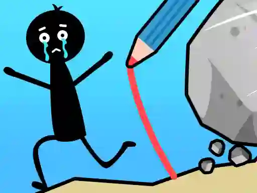 Spel Save The Stick: Draw Line aanlyn