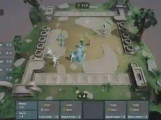 Spel Auto Chess aanlyn