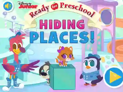 Spel Ready for Preschool Hiding Places aanlyn
