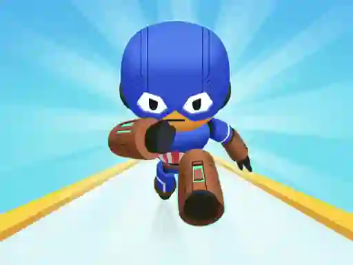 Spel Robo Running 3D aanlyn