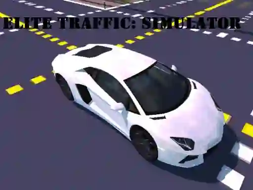 Spel Elite Traffic: Simulator aanlyn