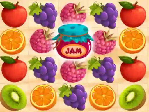Spel Juicy Fruits Match3 aanlyn