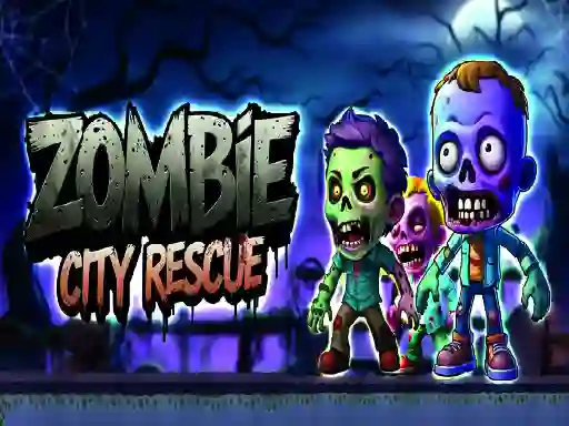Spel Zombie City Rescue aanlyn
