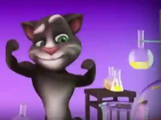 Spel Talking Tom in Laboratory aanlyn