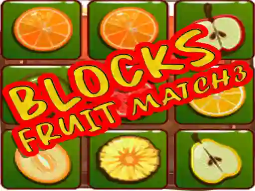 Spel Blocks Fruit Match3 aanlyn