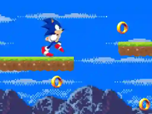 Spel Sonic Mobile aanlyn