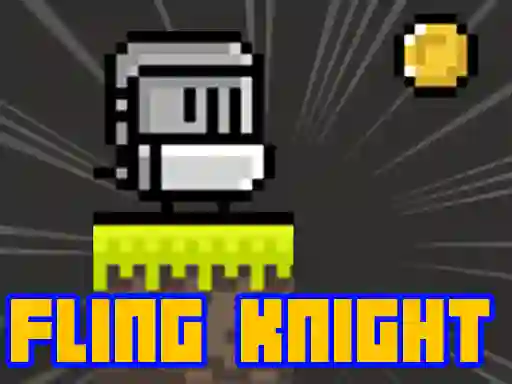 Spel Fling Knight aanlyn