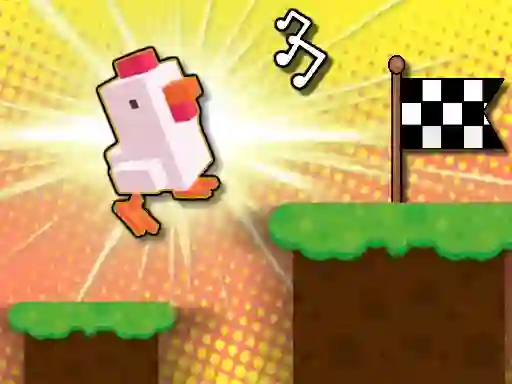 Spel Chicken Charge Race aanlyn