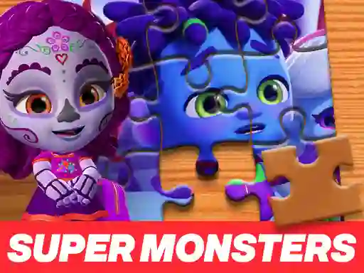 Spel Super Monsters Jigsaw Puzzle aanlyn