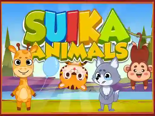 Spel Suika Animals aanlyn