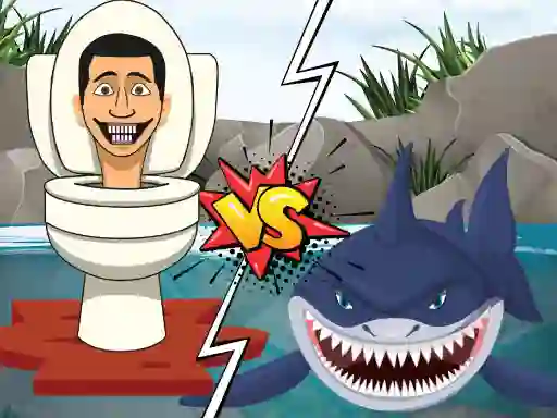 Spel Hungry Shark Vs Skibidi aanlyn