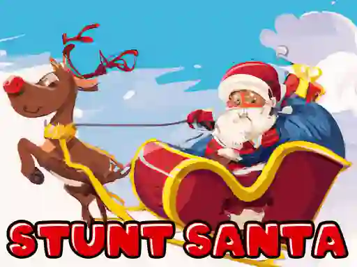 Spel Stunt Santa aanlyn