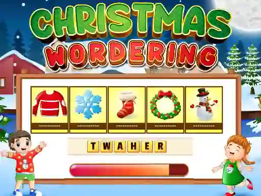 Spel Xmas wordering aanlyn