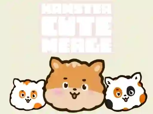 Spel Hamster Cute Merge aanlyn