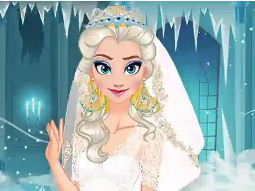 Spel Ice Queen Wedding Planner aanlyn