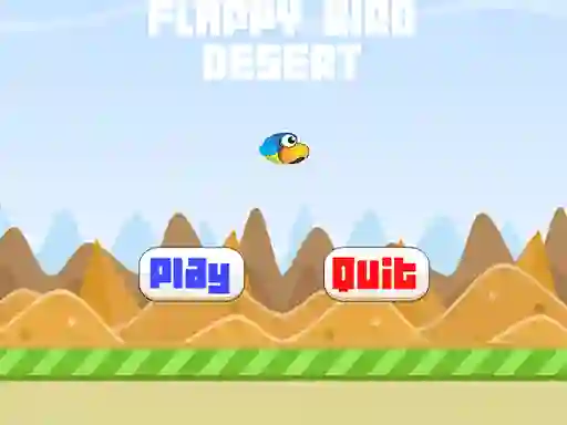 Spel FLAPPY BIRD DESERT aanlyn