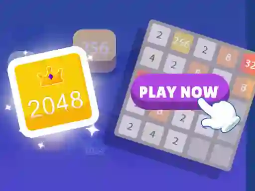 Spel Battle 2048 aanlyn