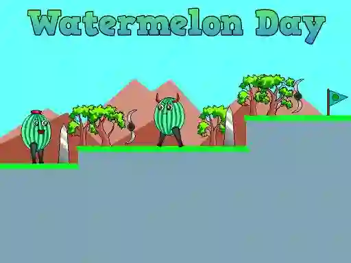 Spel Watermelon Day aanlyn