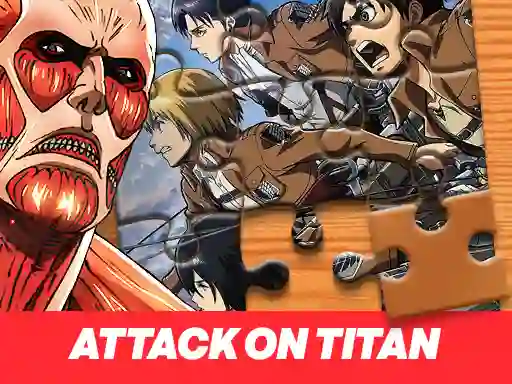 Spel Attack on Titan Jigsaw Puzzle aanlyn